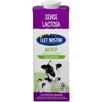 Llet semidesnatada sense lactosa LLET NOSTRA, brik 1 l Llet semidesnatada sense lactosa LLET NOSTRA, brik 1 l