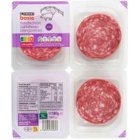 Salchichón extra EROSKI BASIC, pack 4x45 g