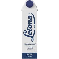 Llet sencera UHT LETONA, brik 1 litre