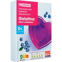 Gelatina de nabius 0% EROSKI, caixa 28 g