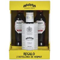 Bitter ANGOSTURA, botellín 20 cl + 2 mini ampollas vermut Bitter ANGOSTURA, botellín 20 cl + 2 mini ampollas vermut
