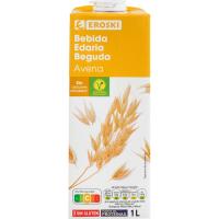 Beguda de civada EROSKI, brik 1 litre Beguda de civada EROSKI, brik 1 litre