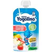 Yogolino de fresa y manzana NESTLÉ, bolsita 100 g Yogolino de fresa y manzana NESTLÉ, bolsita 100 g