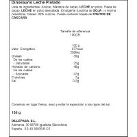 Dinosaurio de chocolate c/ leche pintado SIMÓN COLL, 1 ud, 150 g