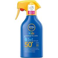 Crema solar kids protegeix&cuida FP50+ NIVEA, pistola 270 ml Crema solar kids protegeix&cuida FP50+ NIVEA, pistola 270 ml