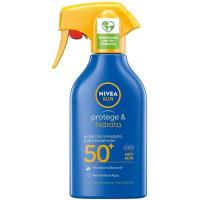 Crema solar protegeix&hidrata fp50+ NIVEA, pistola 270 ml