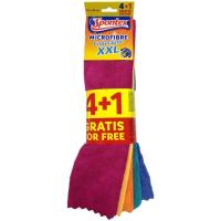 Bayeta microfibra XXL SPONTEX, pack 4+1 ud Bayeta microfibra XXL SPONTEX, pack 4+1 ud
