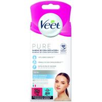 Bandas depilatorias zona facial VEET PURE, caja 40 uds Bandas depilatorias zona facial VEET PURE, caja 40 uds