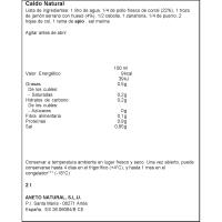 Brou de pollastre amb pernil ANETO, pack 2x1 litre