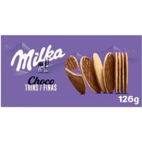 Galleta fina de chocolate MILKA, caja 126 g Galleta fina de chocolate MILKA, caja 126 g