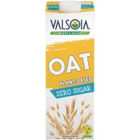 Bebida vegetal de avena sin azúcar VALSOIA, brik 1 litro Bebida vegetal de avena sin azúcar VALSOIA, brik 1 litro