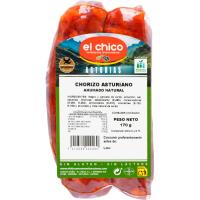 Chorizo asturiano ahumado natural EL CHICO, sobre 170 g Chorizo asturiano ahumado natural EL CHICO, sobre 170 g
