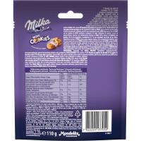 Galletas Mini cookies MILKA, bolsa 110 g