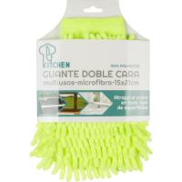 Guant de doble cara, microfibra, 15x21Cm, colors Quin t'arribarà? KITCHEN, 1 u