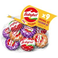 Quesitos bola mix MINIBABYBEL, malla 9 u