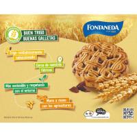 Galeta de xocolata-5 cereals FONTANEDA, caixa 600 g