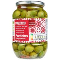 Olives "chupadedos" EROSKI, flascó 500 g Olives "chupadedos" EROSKI, flascó 500 g