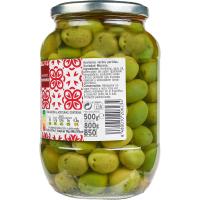 Olives "chupadedos" EROSKI, flascó 500 g
