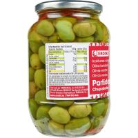 Olives "chupadedos" EROSKI, flascó 500 g