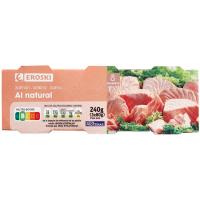 Salmón al natural EROSKI, pack 3x50 g Salmón al natural EROSKI, pack 3x50 g