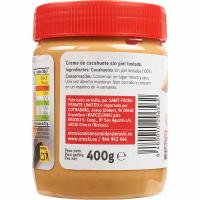 Crema de cacauet EROSKI, 400 g