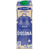 Llet sencera EL LLETER D'OSONA, brik 1 litre