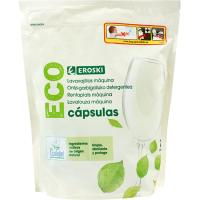 Lavavajillas máquina ECO con ecolabel EROSKI, bolsa 26 dosis Lavavajillas máquina ECO con ecolabel EROSKI, bolsa 26 dosis