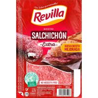 Salchichón extra REVILLA, bandeja 65 g Salchichón extra REVILLA, bandeja 65 g