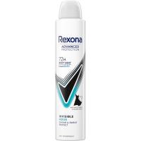 Desodorant invisible aqua per a dona REXONA, spray 200 ml