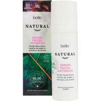 Serum facial antiedad BELLE NATURAL, bote 30 ml