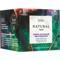 Crema facial refermant de nit BELLE NATURAL, pot 50 ml