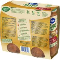 Potet c/ trossos de llenties, verdura, pernil HERO, pack 2x235 g