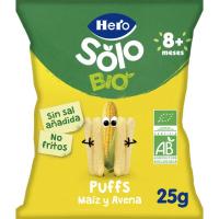 Snack eco de maíz y avena HERO, bolsa 25 g Snack eco de maíz y avena HERO, bolsa 25 g