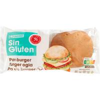 Pa burger sense gluten 2 u. EROSKI, 160 g Pa burger sense gluten 2 u. EROSKI, 160 g