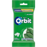 Xiclet menta verda en dragea ORBIT, pack 4x14 g Xiclet menta verda en dragea ORBIT, pack 4x14 g