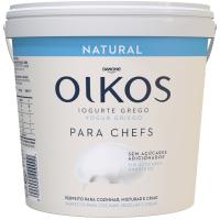 Yogur griego natural para chefs OIKOS, tarrina 900 g Yogur griego natural para chefs OIKOS, tarrina 900 g