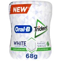 Xiclet menta verda TRIDENT ORAL-B WHITE, pot 68 g Xiclet menta verda TRIDENT ORAL-B WHITE, pot 68 g