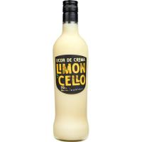 Licor de crema limoncello CASTALI, botella 70 cl Licor de crema limoncello CASTALI, botella 70 cl