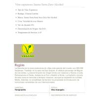 Espumoso sin alcohol JAUME SERRA, botella 75 cl