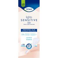 Protegeslip incontinència lights sensitive long TENA, caixa 20 uni