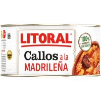 Tripes a la madrilenya LITORAL, llauna 370g Tripes a la madrilenya LITORAL, llauna 370g