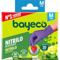 Guantes de nitrilo Talla M BAYECO, caja 20 uds Guantes de nitrilo Talla M BAYECO, caja 20 uds