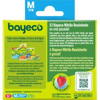 Guantes de nitrilo Talla M BAYECO, caja 20 uds