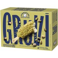 Helado pistaccio GRUVI, caja 4x60 g Helado pistaccio GRUVI, caja 4x60 g