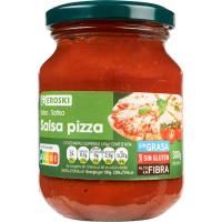 Salsa de tomate para pizza EROSKI, frasco 300 g Salsa de tomate para pizza EROSKI, frasco 300 g