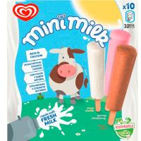 Helado FRIGO MINI MILK, pack 10x35 ml