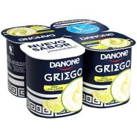 Yogur griego sabor lima/limón DANONE, pack 4x110 g Yogur griego sabor lima/limón DANONE, pack 4x110 g