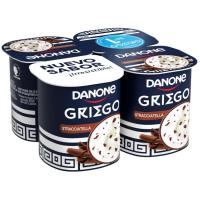 Yogur griego stracciatella DANONE, pack 4x110 g Yogur griego stracciatella DANONE, pack 4x110 g