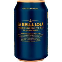 Cerveza Lager LA BELLA LOLA, lata 33 cl Cerveza Lager LA BELLA LOLA, lata 33 cl