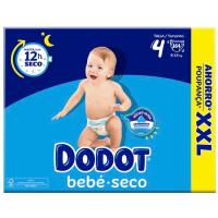 Bolquer bebè sec Box XXL talla 4 DODOT, paquet 164 u Bolquer bebè sec Box XXL talla 4 DODOT, paquet 164 u